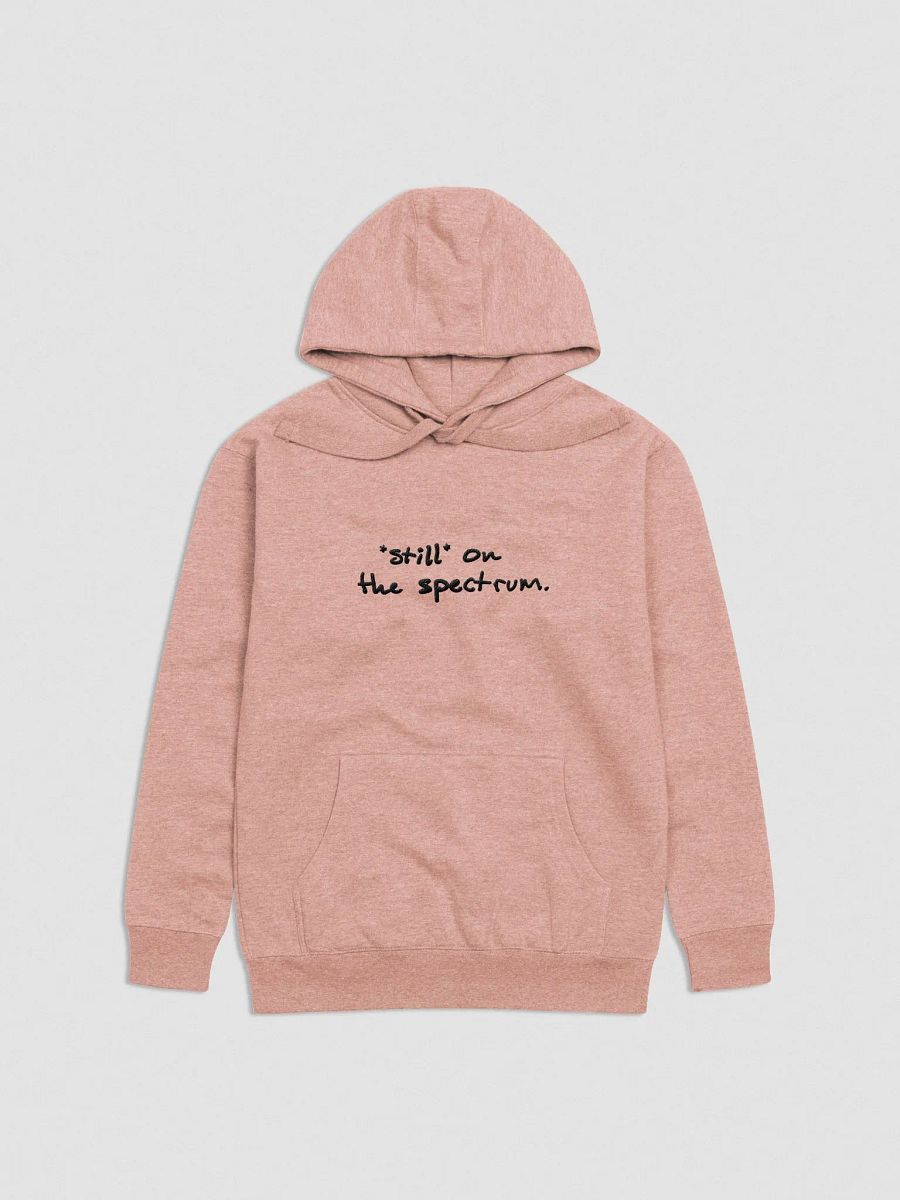 *still* on the spectrum embroidered heavyweight hoodie product image (1)
