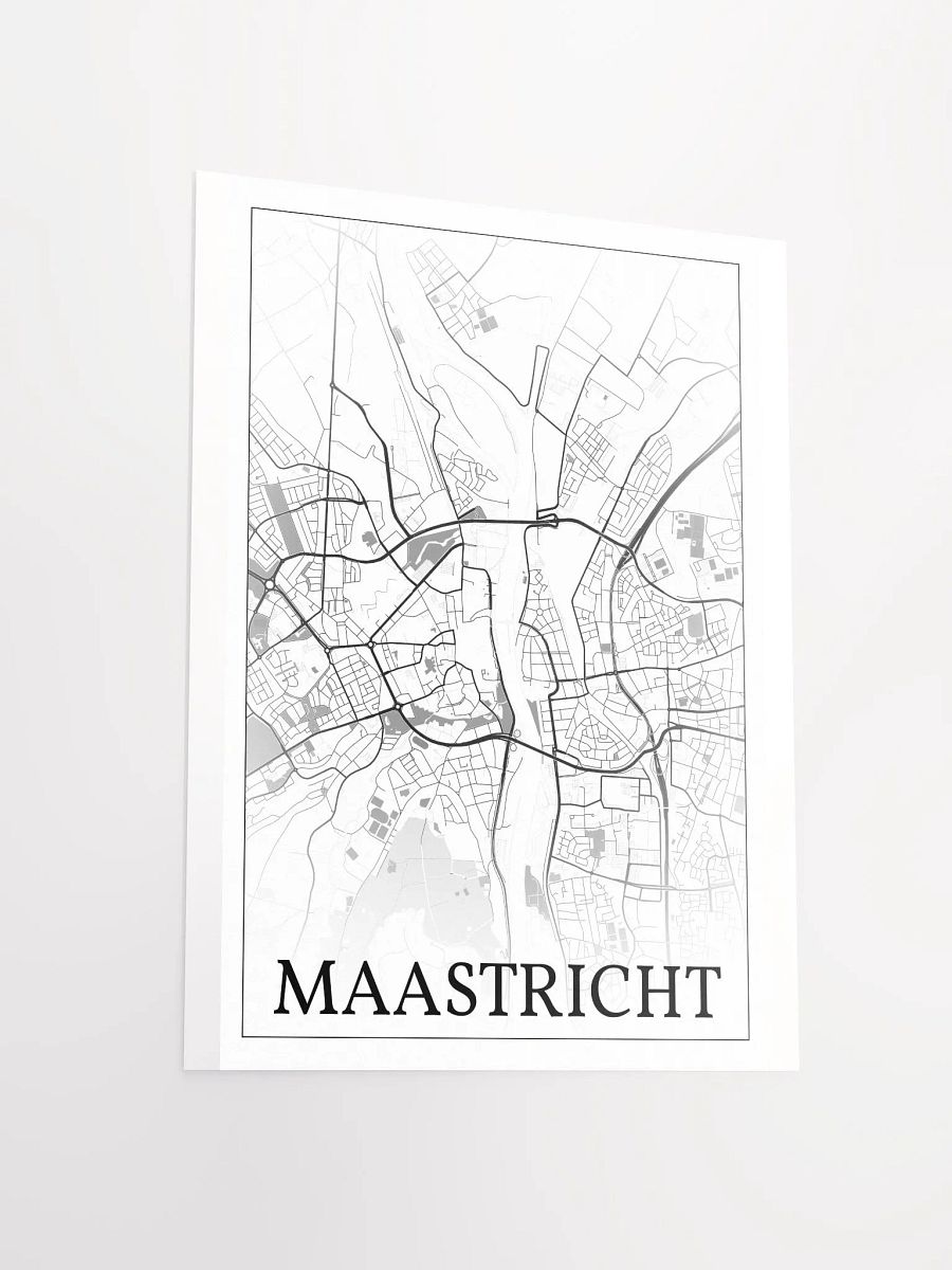 Maastricht, Netherlands, city map print product image (13)