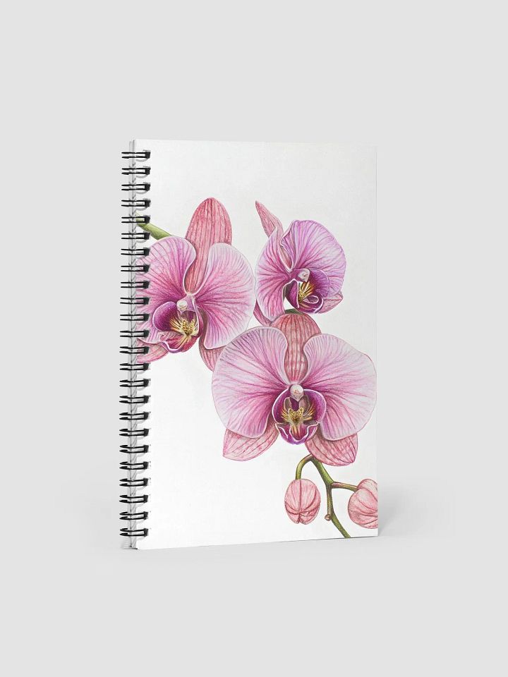 Orchid Spiral Notebook product image (1)