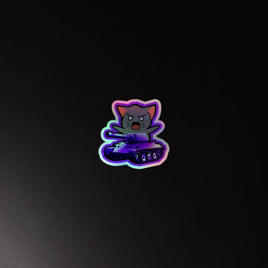 Tank Mus Holo Sticker product image (2)