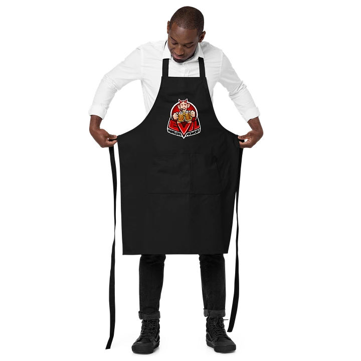 Evil Hairless Monkey Apron product image (2)