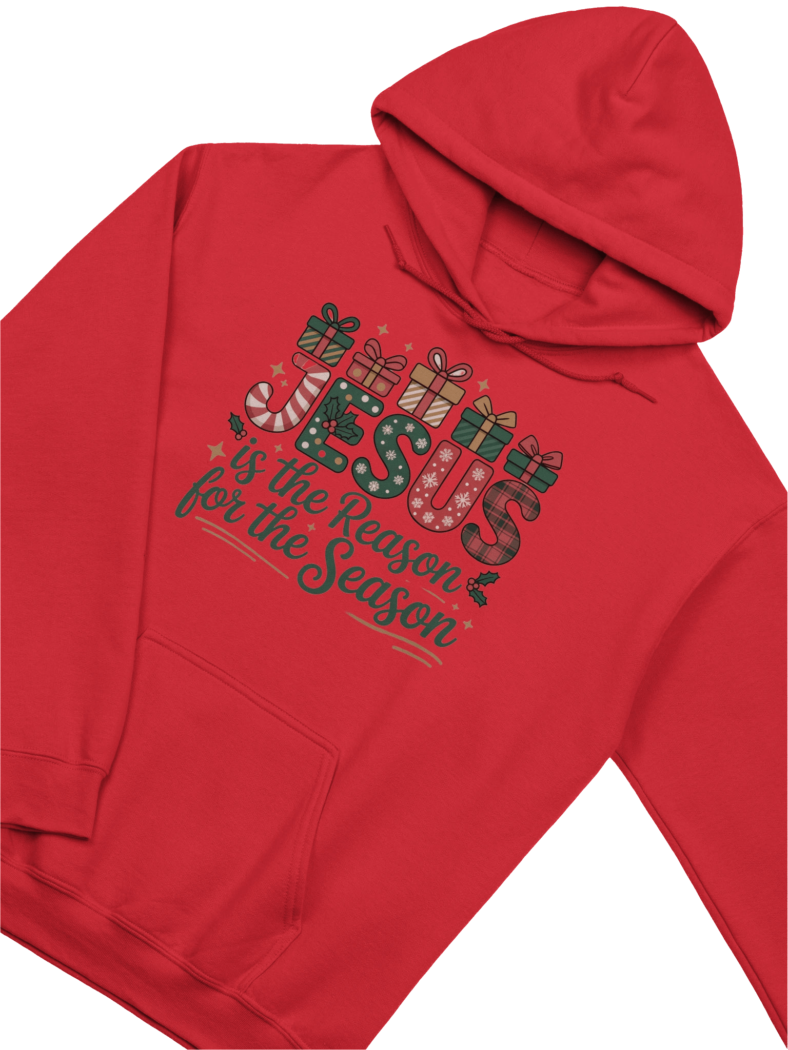 Christian Christmas Hoodie Jesus is The Reason For The Season product image (5)