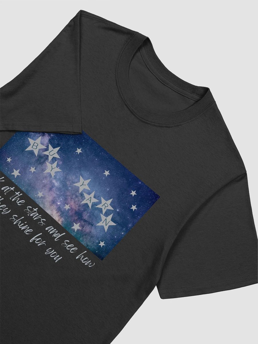 Look At The Stars (light on dark; unisex) product image (7)