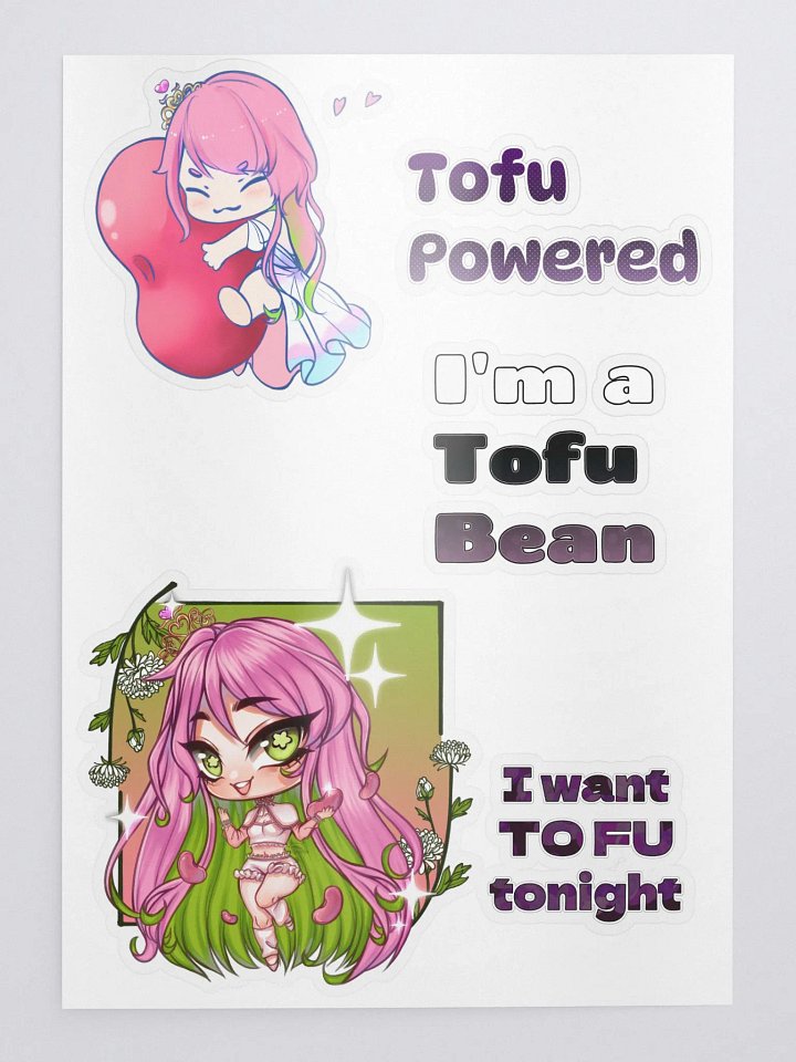 Tofu Sticker Set product image (1)