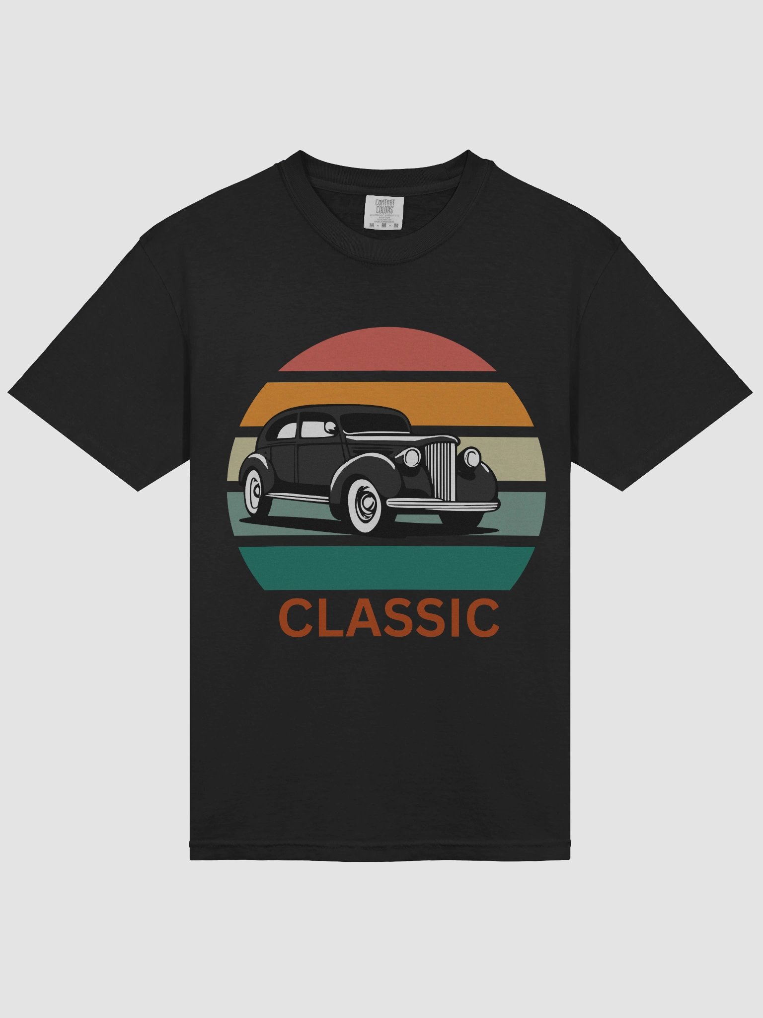 Retro Ride Classic Car T-Shirt product image (3)