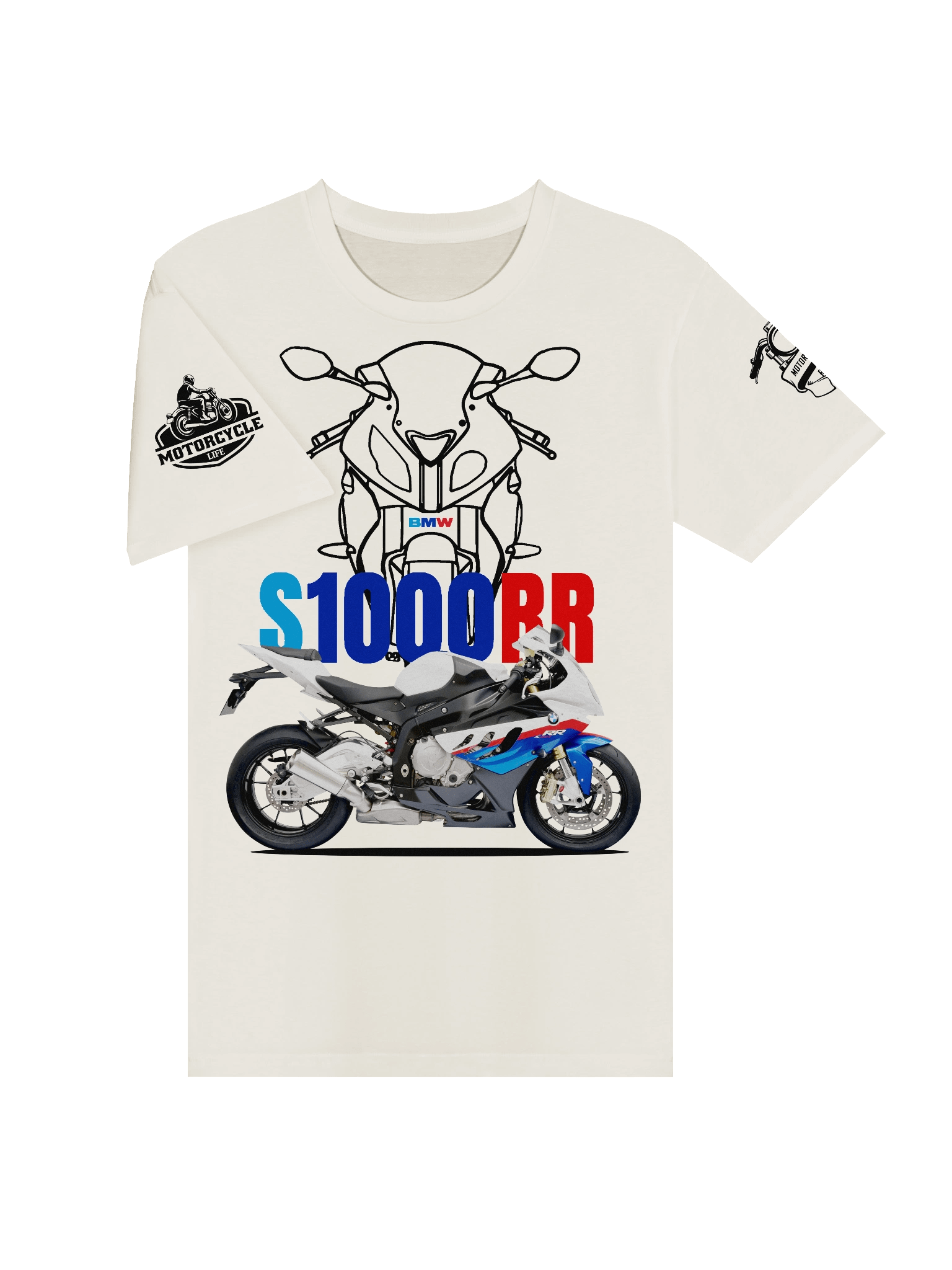 S1000RR MC Life Unisex Tee Light Edition By AS Colour product image (7)