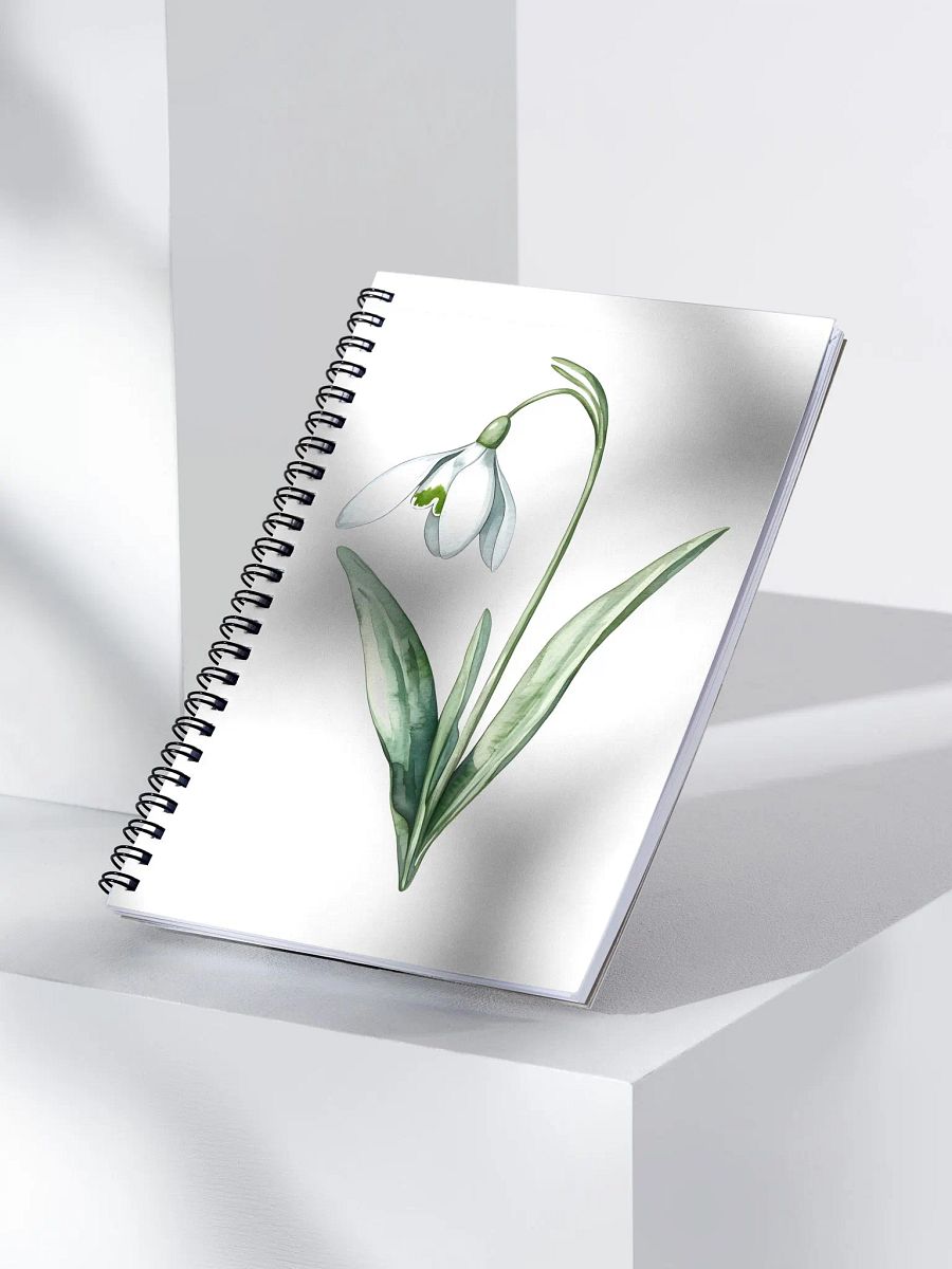 Snowdrop Notebook product image (3)