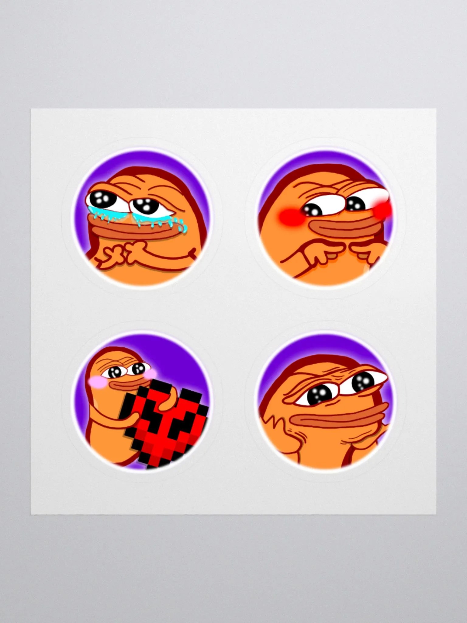 Emote Sticker Pack 1 product image (1)