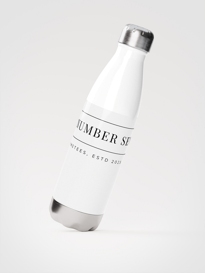 Lucky Number Seven Stainless Steel Water Bottle product image (2)