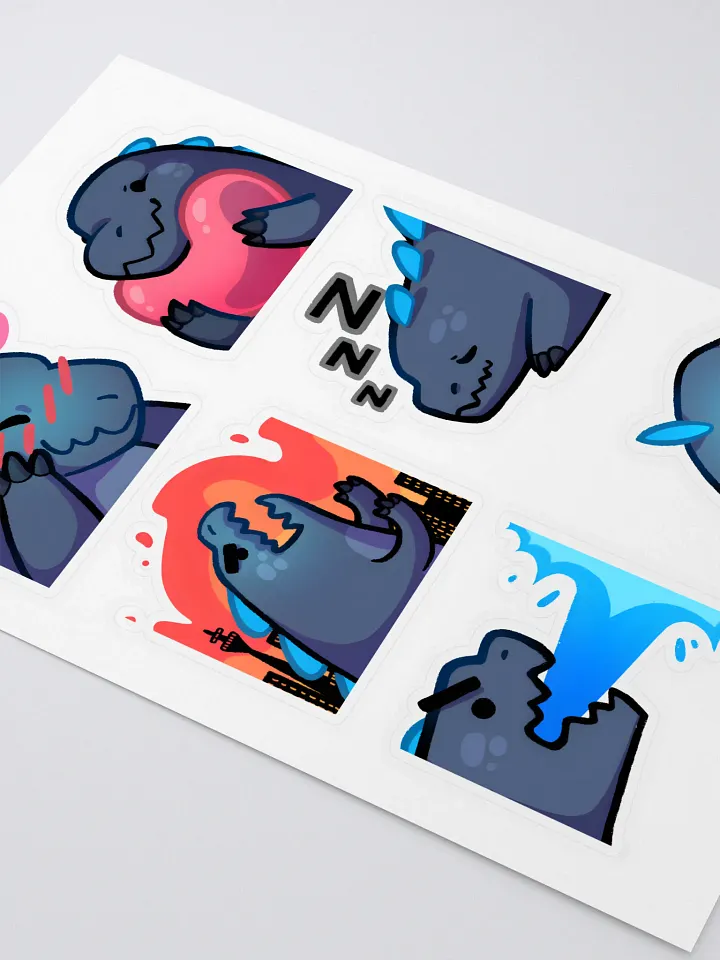 Godzilla Emote Sticker Pack product image (2)