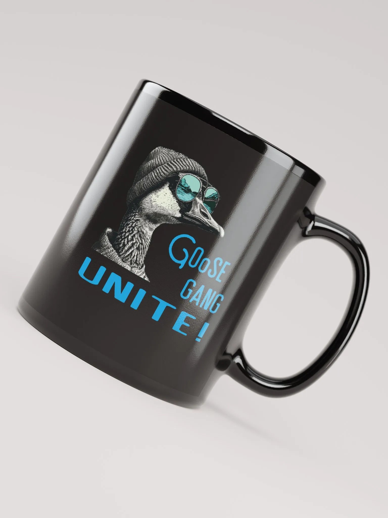 Goose Gang Unite Black Mug product image (8)