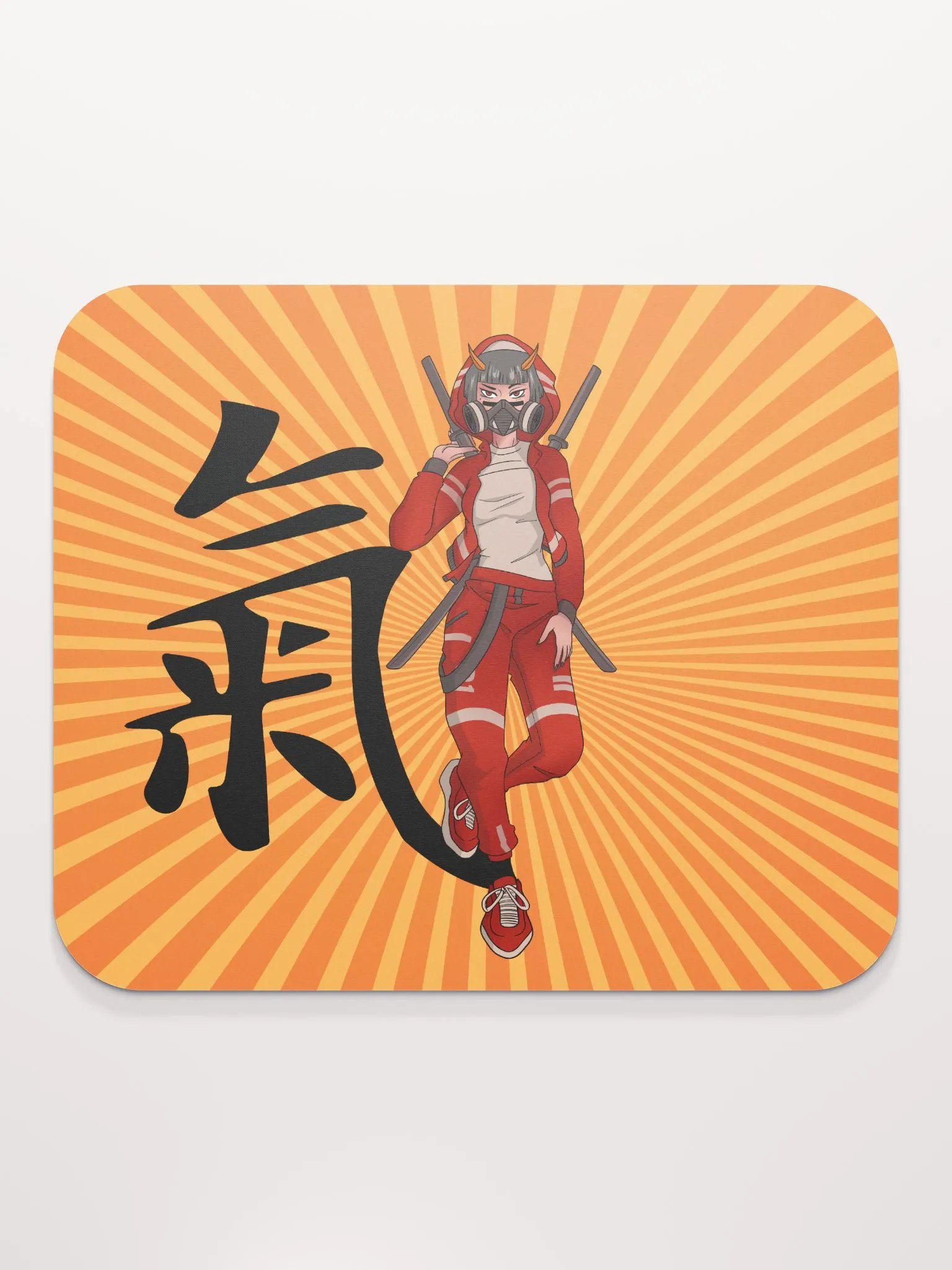 Anime Rising Sun Classic Mousepad product image (2)