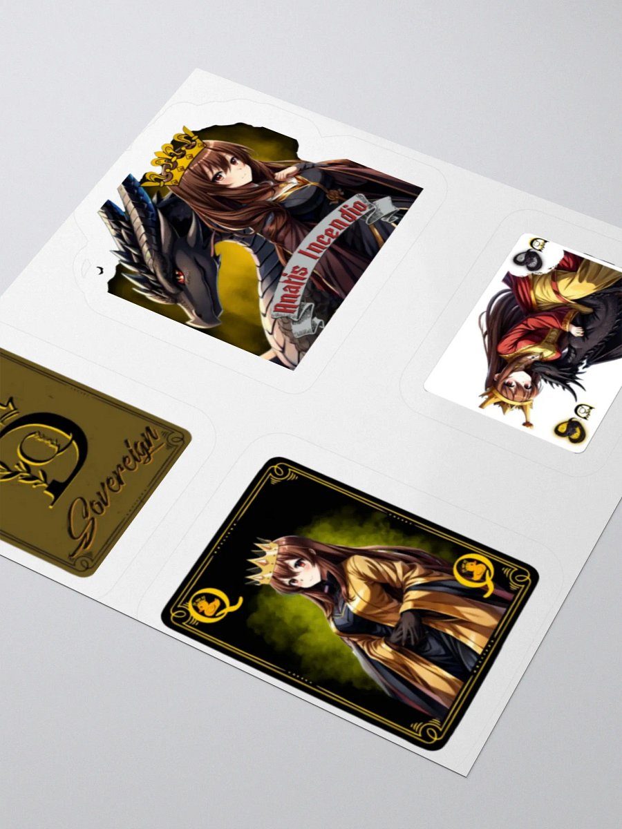 Royal Card Fantasy Kiss Cut Stickers product image (10)