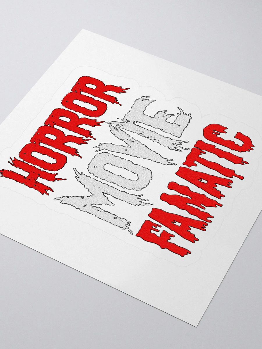 Horror Movie Fanatic Sticker product image (3)