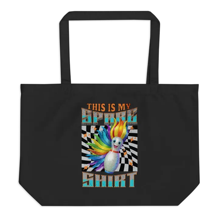 This Is My Spare Shirt Bowling Pin Tote Bag product image (1)