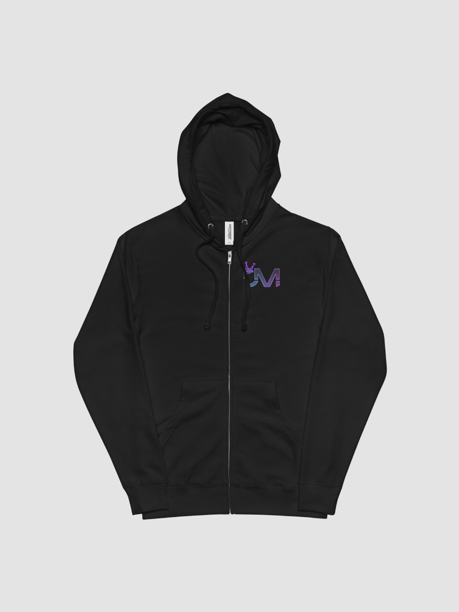 Dark Crown Unisex Zip Up Hoodie product image (2)