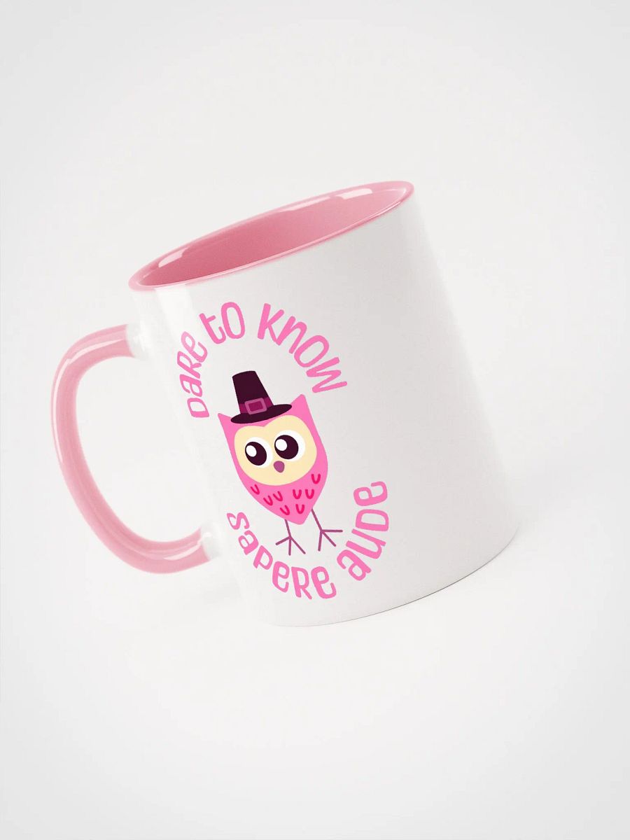 Sapere Aude Pink Mug product image (5)