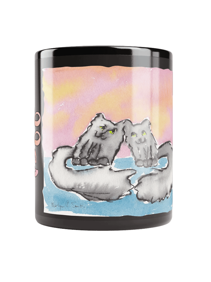Best Friends Forever - bff – Kitty Mug - Black product image (1)