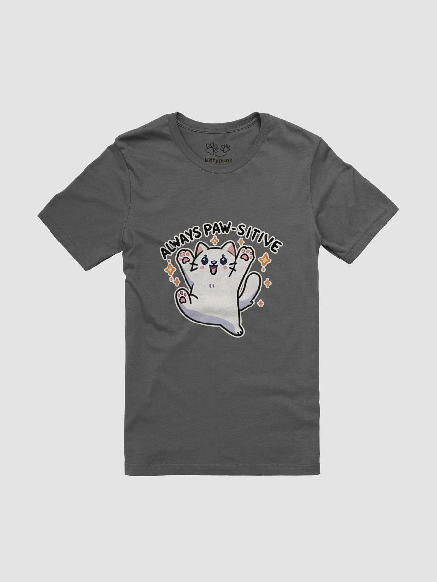 Always paw-sitive dark t-shirt product image (1)