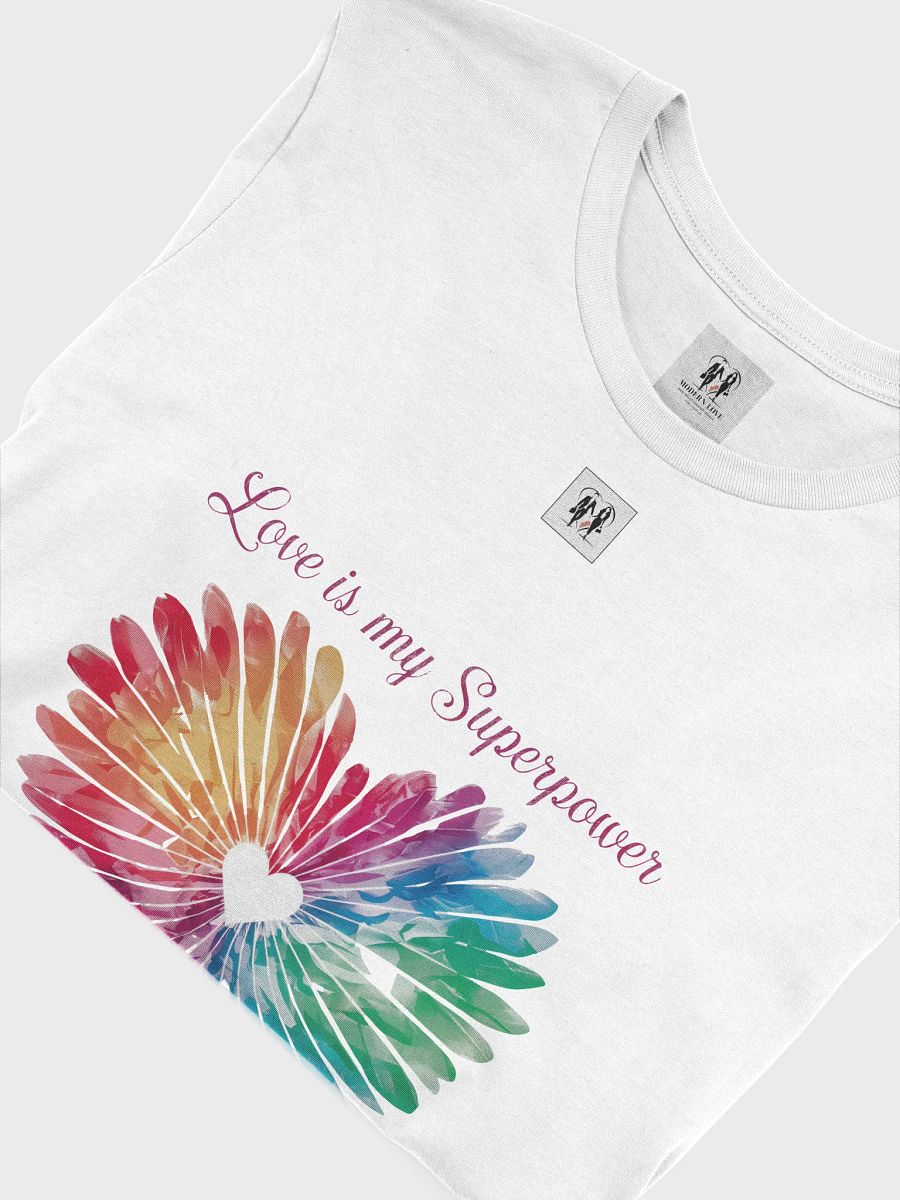 Love is My Superpower Heart Design Unisex T-Shirt product image (15)