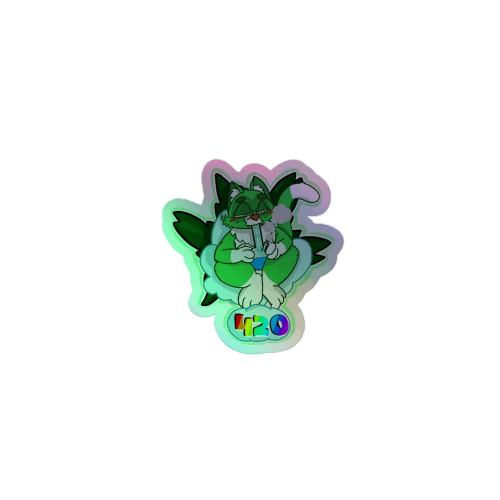 d20 420 Holo Sticker product image (1)