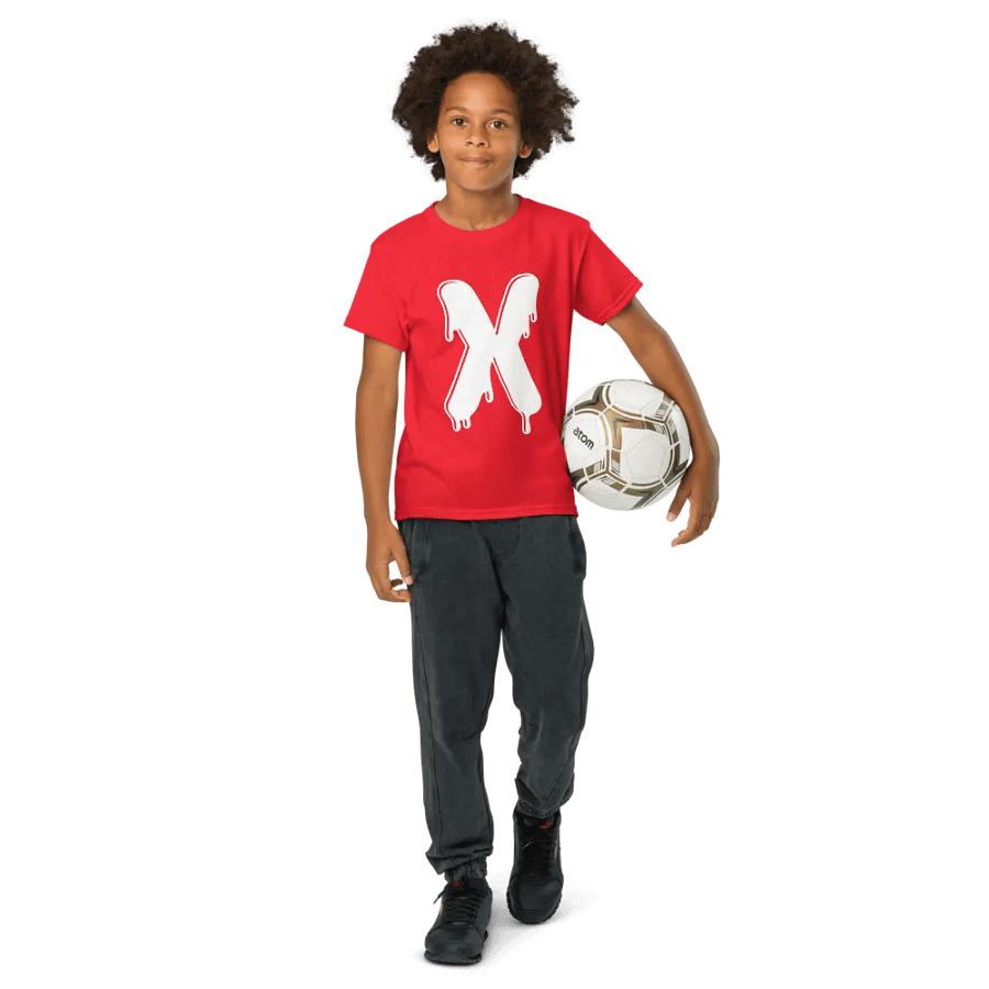 Melting Alphabet | Letter X | Youth Sports Tee product image (56)