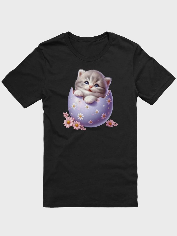 Kitten Easter Egg - Adult T-Shirt product image (1)