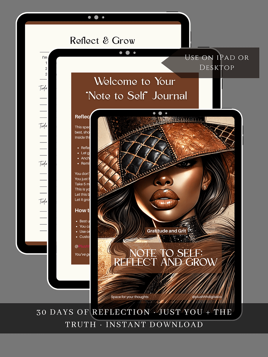 Note to Self- Reflect & Grow product image (2)