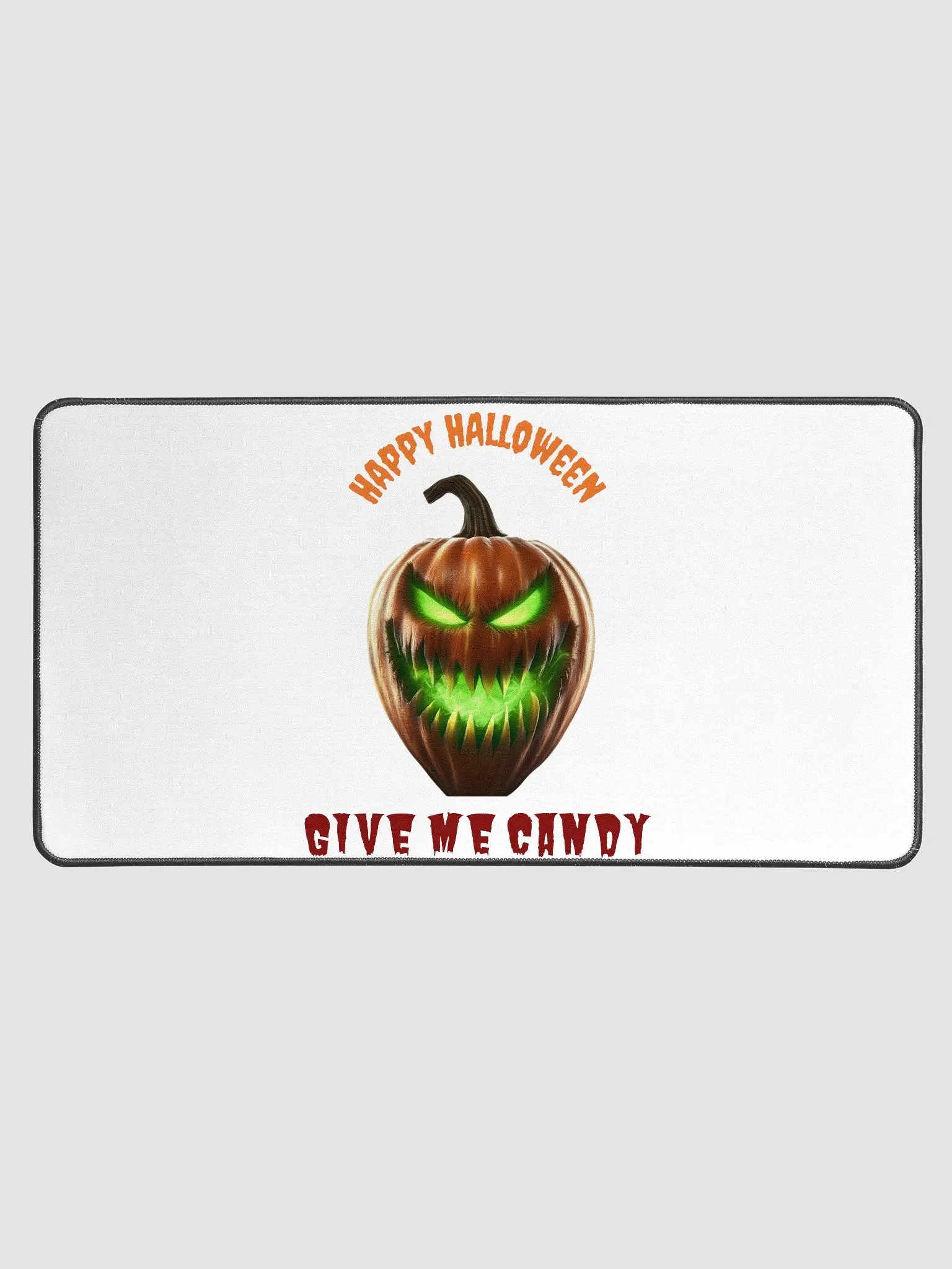 Happy Halloween Give Me Candy desk mat product image (1)