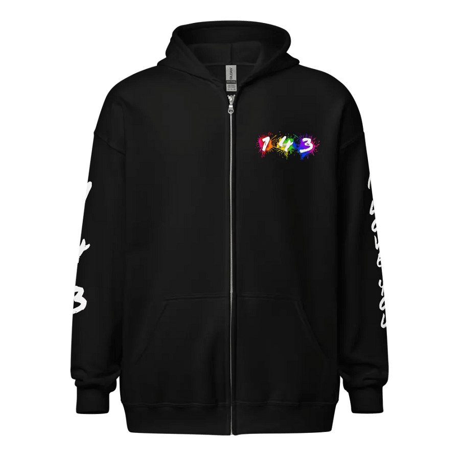 1 4 3 Zip Hoodie product image (12)