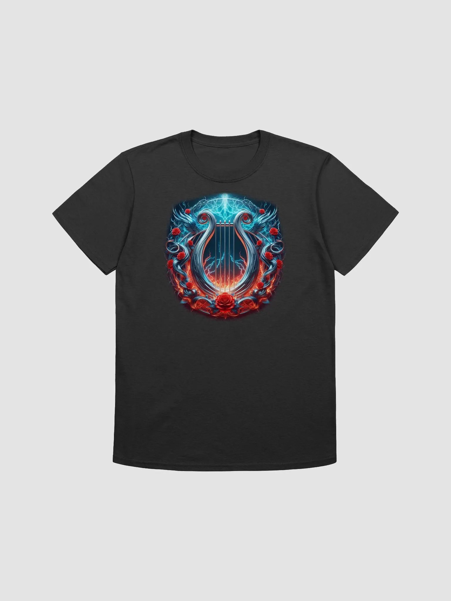 Music Lyre - Unisex Harp T-Shirt #19 product image (1)