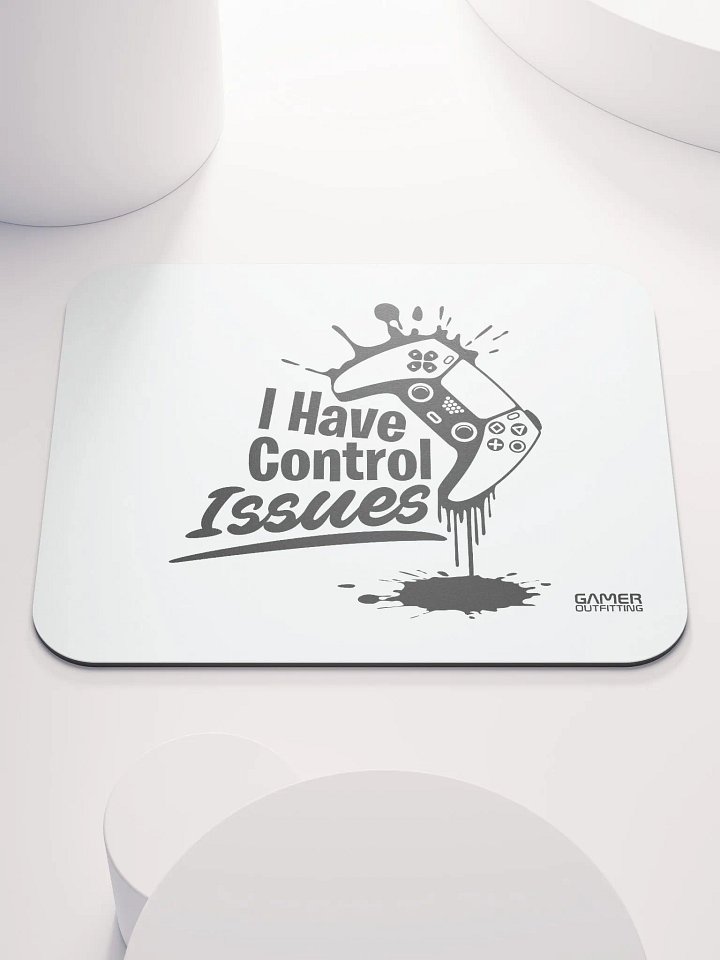Gamer Control Issues Mouse Pad product image (1)