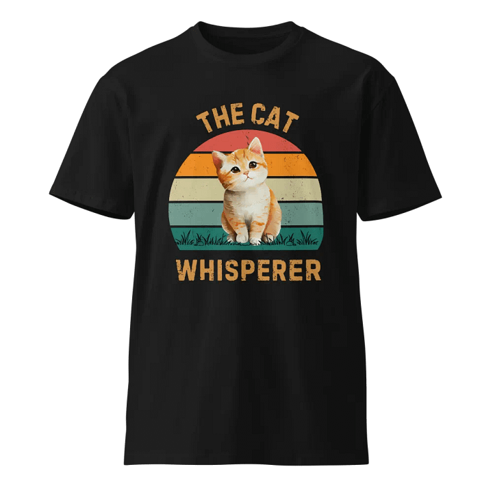 Cat Whisperer Unisex Premium T-Shirt product image (1)