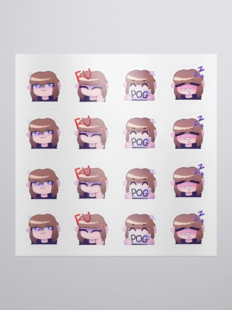 Emote sticker set 4 product image (1)