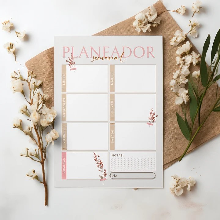 Weekly Planner digital product product image (1)