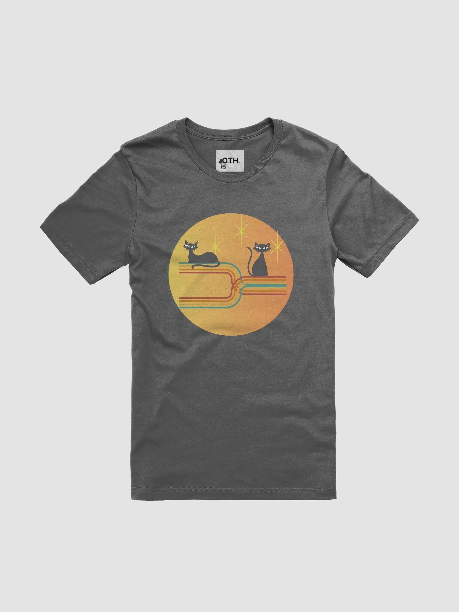 Retro Cat Eyes Graphic T-Shirt product image (4)
