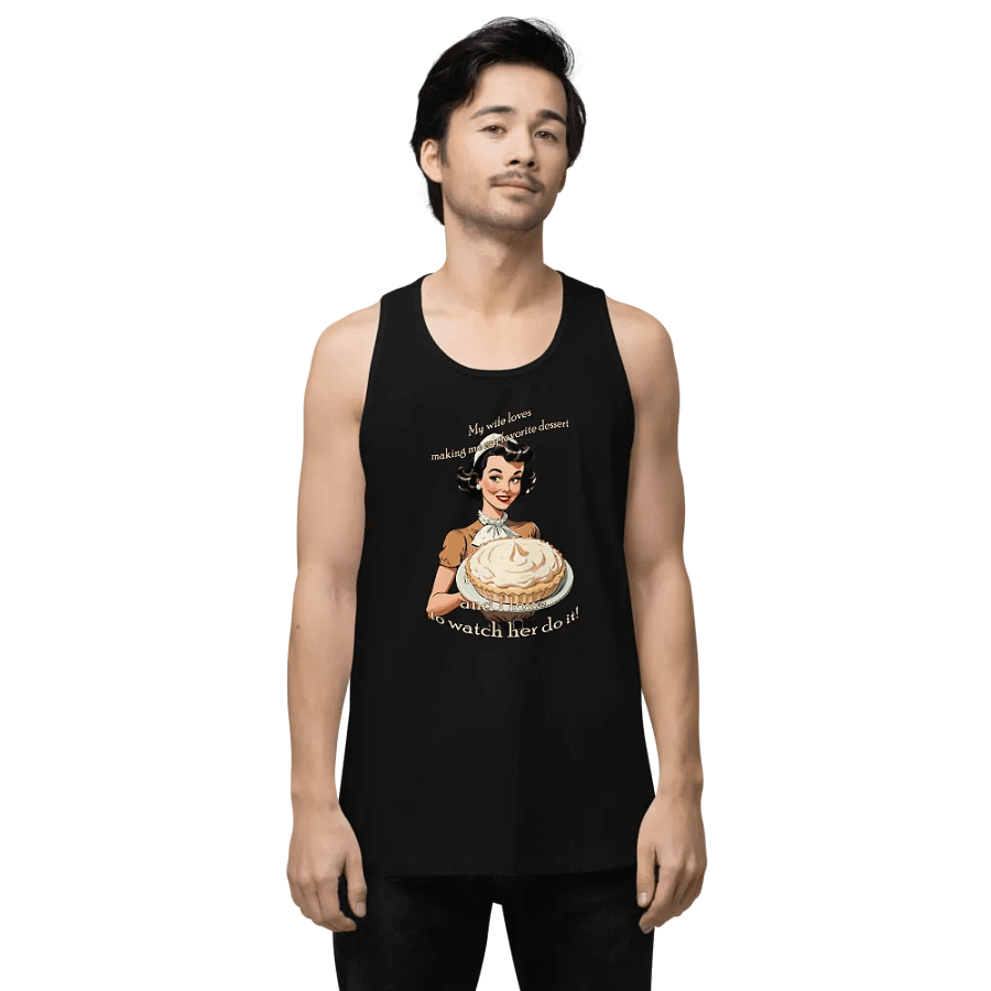 Watching Wife Make Dessert Muscle tank product image (1)