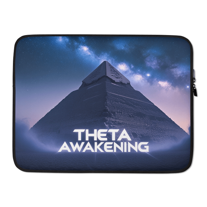 Theta Awakening – Ancient Egyptian Frequency Laptop Sleeve product image (2)