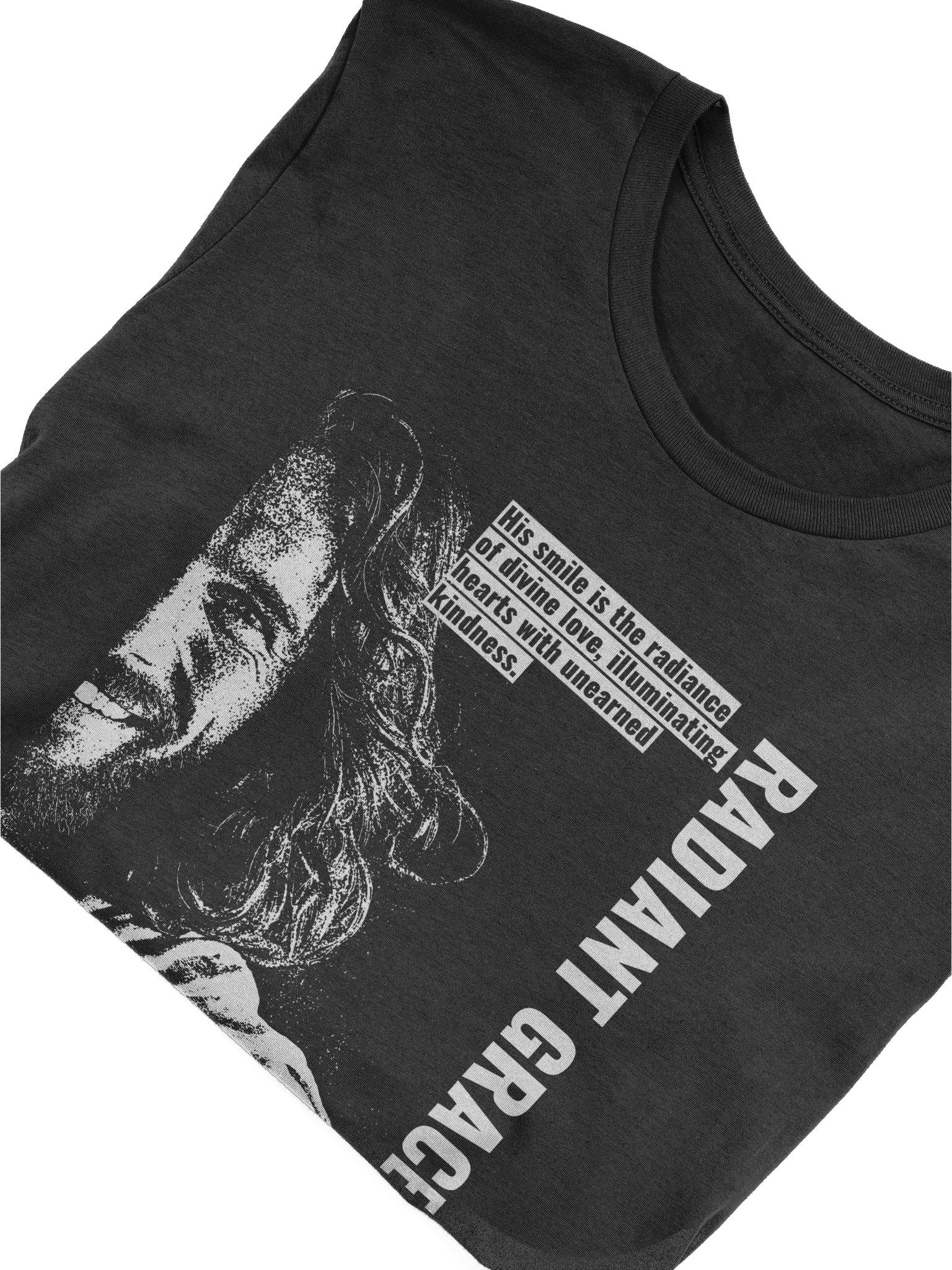 Jesus Christ Radiant Grace Shirt – For God So Loved the World, Divine Love, Christian Faith Tee product image (2)