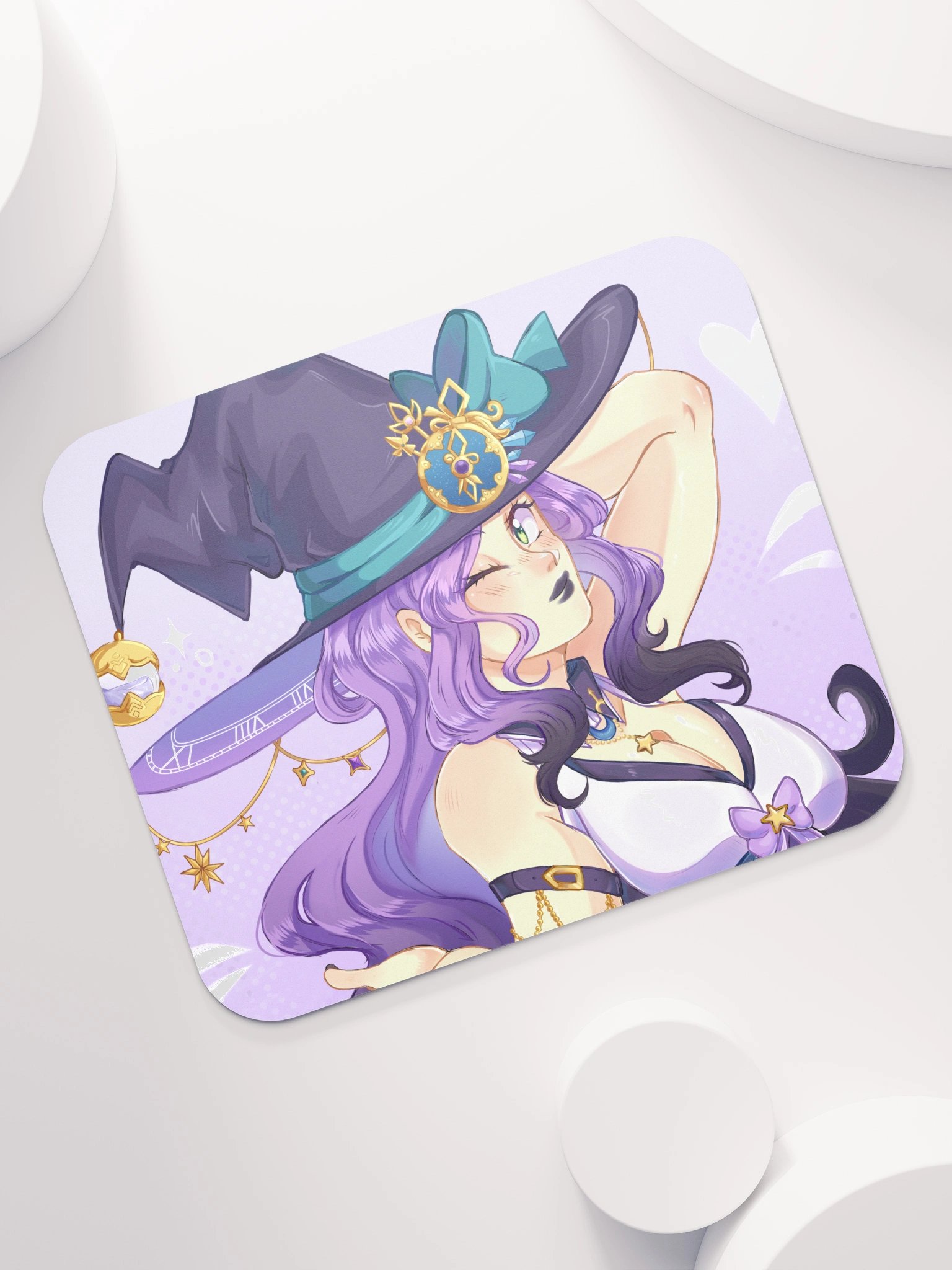 "Peace to You" Constellation Sorceress Starfire Mouse Pad product image (7)