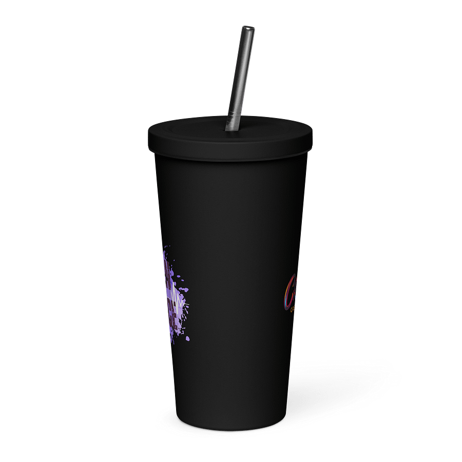 Create Greatness + Born to Dance Vibrant Beats His Silhouette Insulated Tumbler product image (6)