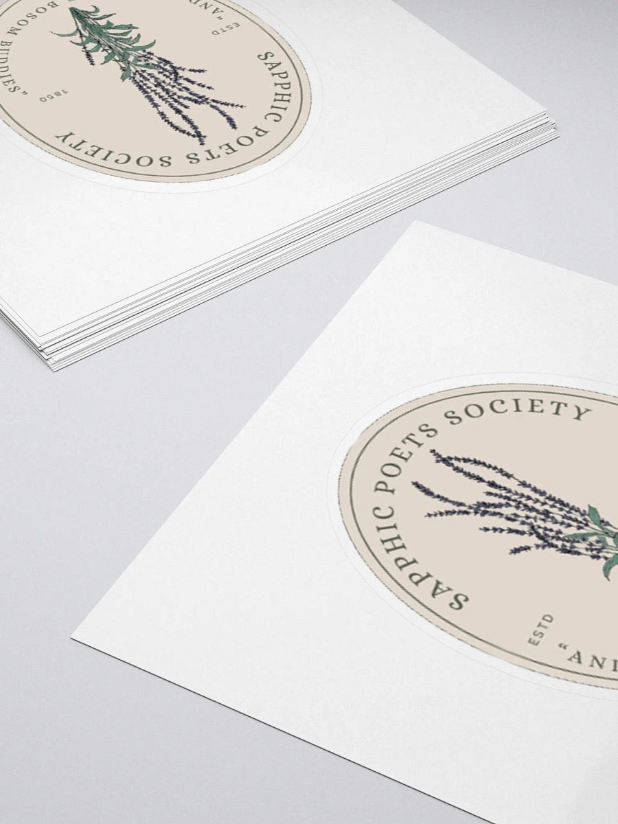 Sapphic Poets Society Sticker product image (11)