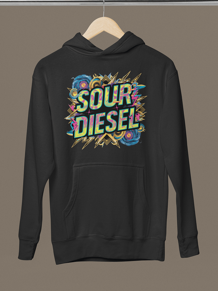 SOUR DIESEL STRAIN EXPLOSION - Premium Pullover Unisex Hoodie product image (1)