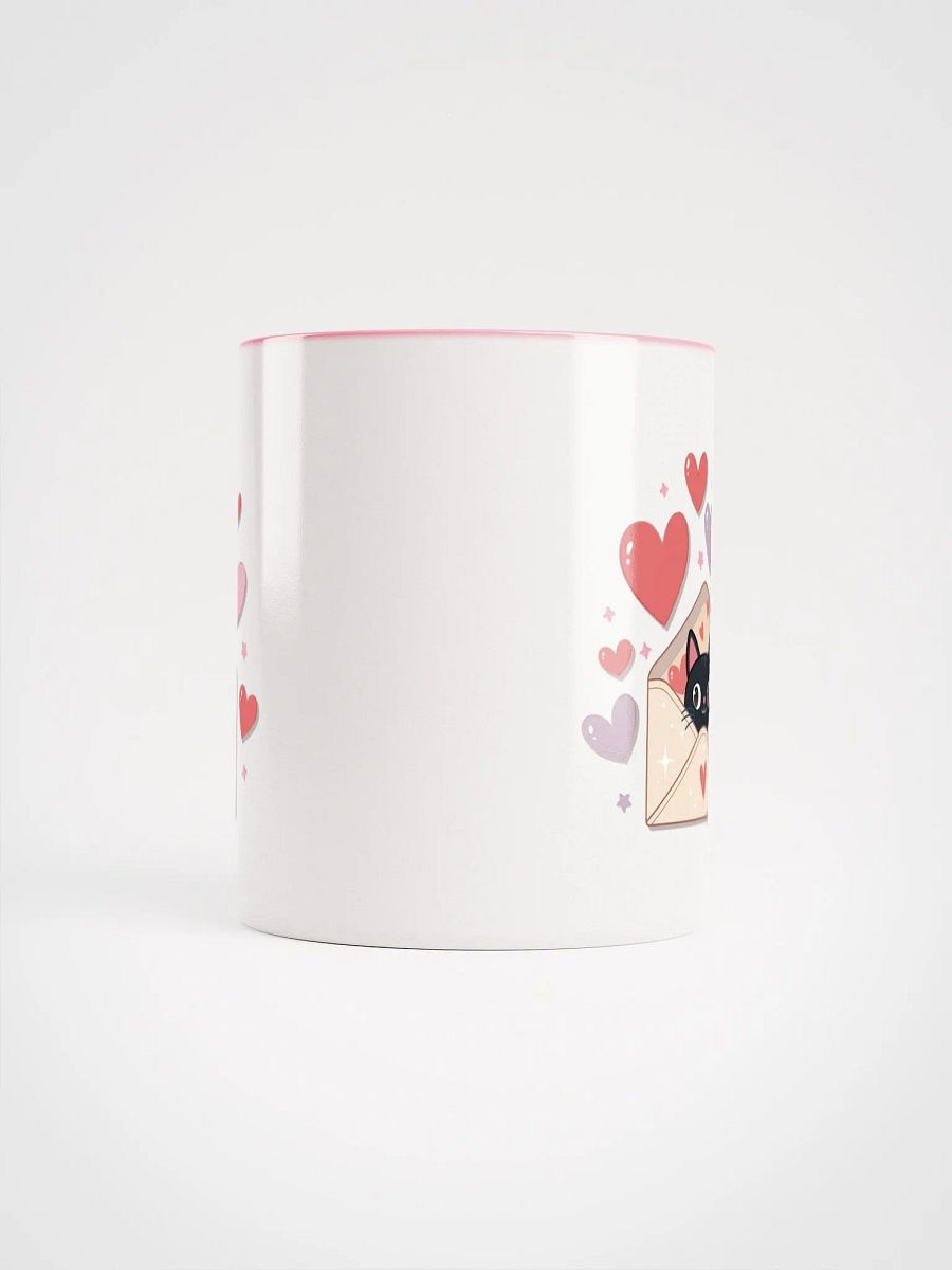 Feline Valentine Envelope - colored mug product image (5)