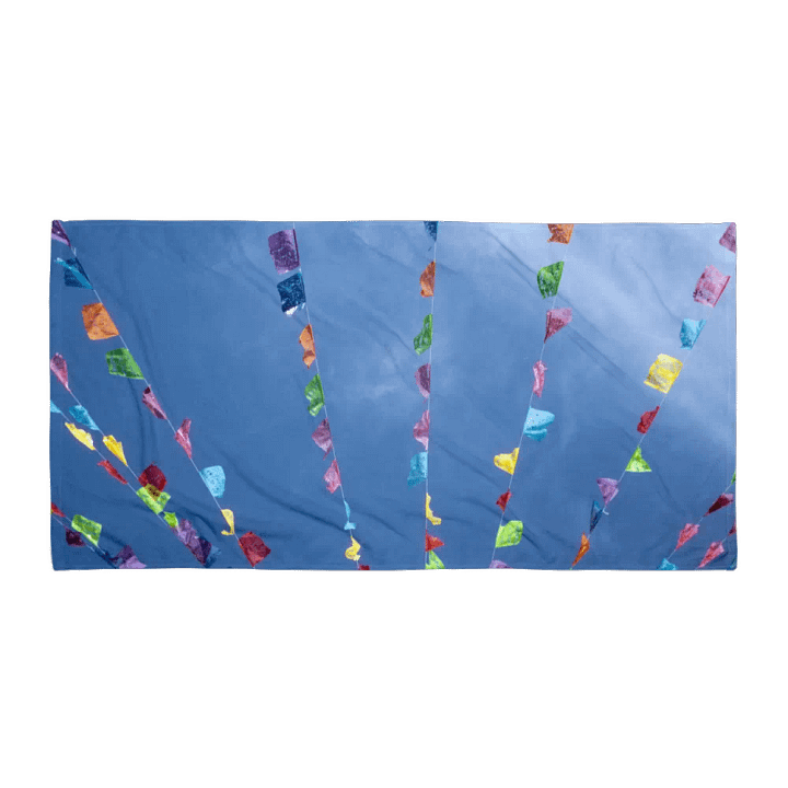 Papel Picado Beach Towel product image (1)