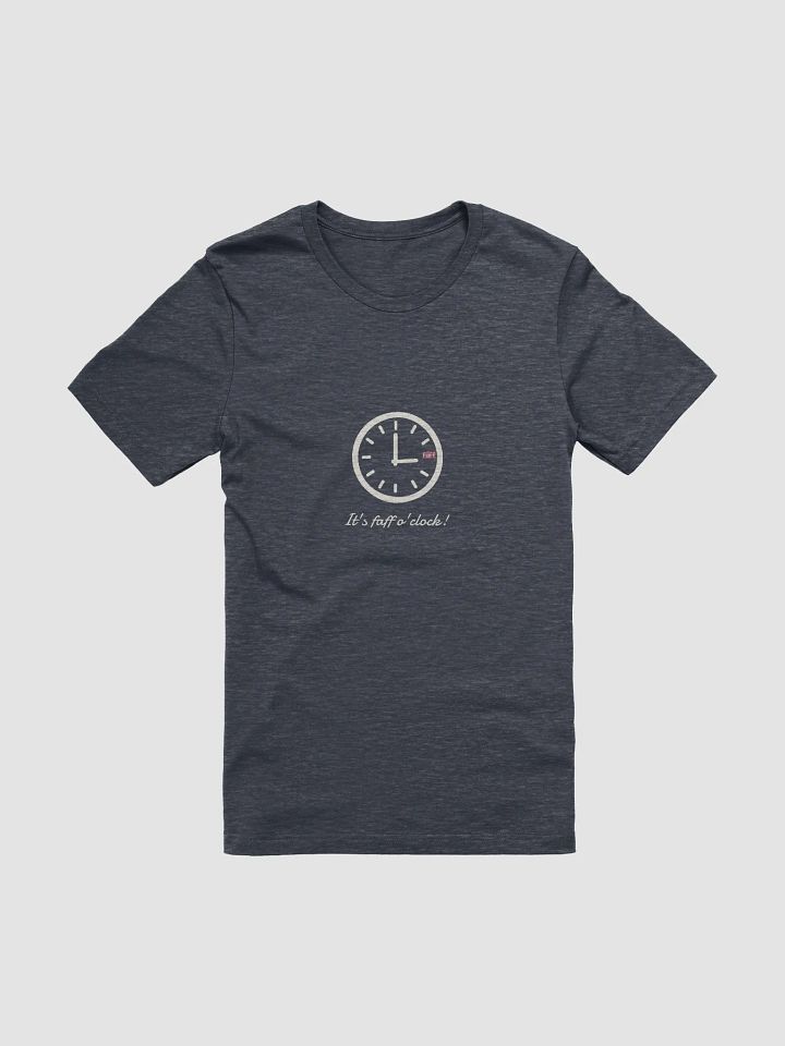 Faff o'clock t shirt (dark) product image (2)
