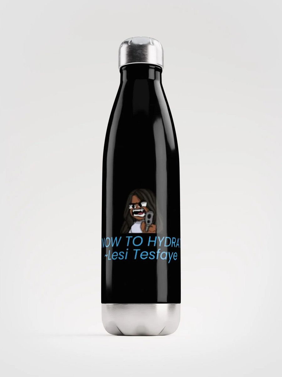Lesi Tesfaye Twitch Quote Stainless Steel Water Bottle product image (4)