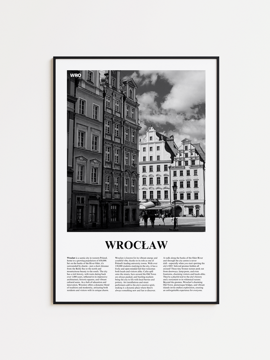 Wroclaw 01 Newspaper Poster product image (1)