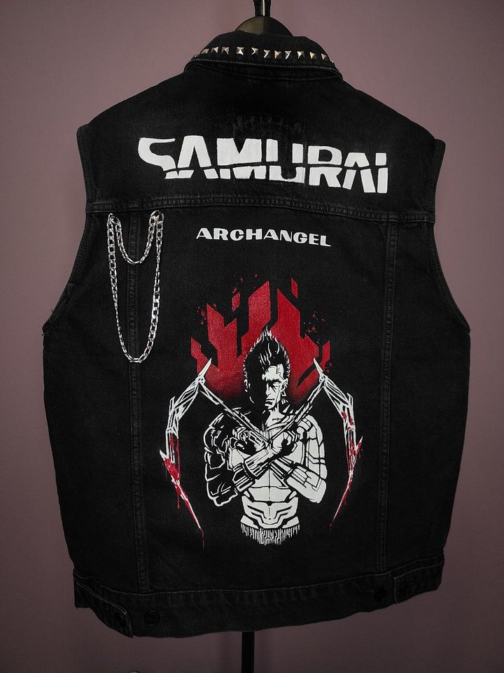 SAMURAI customised vest product image (2)