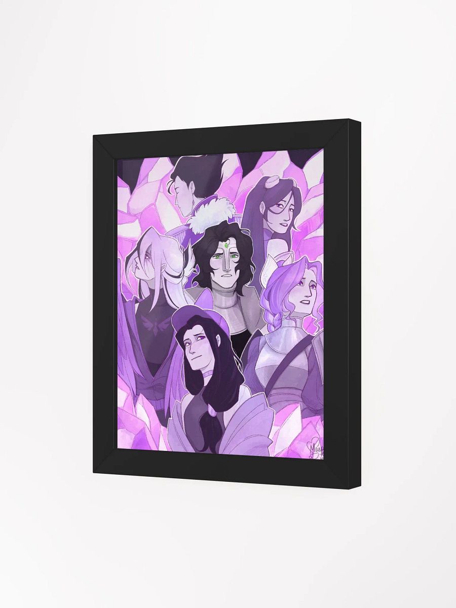 Purple💜 - Framed Print product image (3)